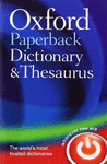 PAPERBACK DICTIONARY AND THESAURUS