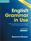 ENGLISH GRAMMAR IN USE WITH ANSWERS 4TH EDITION