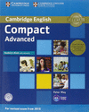 COMPACT ADVANCED STUDENT'S BOOK PACK (STUDENT'S BOOK WITH ANSWERS WITH CD-ROM AN