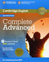 COMPLETE ADVANCED (2ND ED.) STUDENT'S BOOK SELF-STUDY PACK (WITH ANSWERS, CD-ROM)
