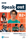 SPEAKOUT 3ED B2+ STUDENT'S BOOK AND EBOOK WITH ONLINE PRACTICE