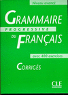 GRAMMAIRE PROGRESSIVE DU FRANAIS CORRIGES AVENCE