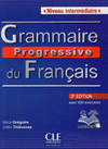 GRAMMAIRE PROGRESSIVE DU FRANAIS INTERMEDIAIRE - 3 EDITION - LIVRE + CD AUDIO