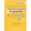 VOCABULAIRE PROGRESSIF DU FRANAIS CORRIGS DEBUTANT