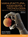 MANUFACTURA , INGENIERIA Y TECNOLOGA  . VOL. 1 . 6ED./2014