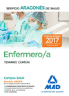 ENFERMERO/A DEL SERVICIO ARAGONS DE SALUD. TEMARIO COMN