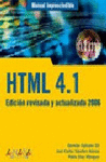 HTML 4.1. EDICIN REVISADA Y ACTUALIZADA 2006