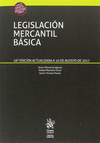 LEGISLACIN MERCANTIL BSICA TEXTOS LEGALES 16 EDICIN 2017