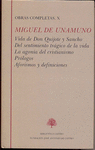 ENSAYOS (VIDA DE DON QUIJOTE Y SANCHO ; DEL SENTIMIENTO TRGICO DE LA VIDA ; LA